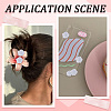 100Pcs Opaque ABS Plastic Cabochons KY-SP0001-16A-5