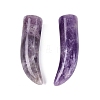 Natural Amethyst Pendants G-Q602-10A-1