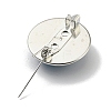 Round Glass Brooches FIND-Q096-01T-2