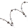 Four Loops Fashion Wrap Bracelets BJEW-JB05494-01-2