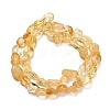 Natural Citrine(Heated) Beads Strands G-G337-B02-8x10mm-3