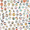 100Pcs Glass Cabochons GLAA-PH0001-16C-1