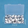 Acrylic Rhinestone Flat Back Cabochons GACR-FH0001-01-7