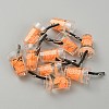 Transparent Resin Pendants RESI-TAC0019-03E-2