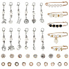 Alloy Pendants & Alloy Safety Pin Brooch AJEW-SP0002-03B-6
