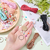 DIY Keychain Making Kits DIY-SC0027-76-3