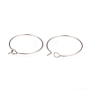 316L Surgical Stainless Steel Hoop Earring Findings STAS-G229-07P-02-2