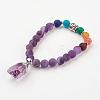 Yoga Chakra Jewelry BJEW-JB03011-02-1