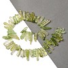 Natural Crackle Quartz Crystal Dyed Beads Strands G-I345-05G-7