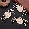 Spider Shape Halloween Blank Wooden Cutouts Ornaments WOOD-L010-02-6