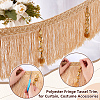 4M Polyester Fringe Tassel Trim DIY-OC0013-37C-4