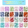 850Pcs Crackle Glass Beads Strands GLAA-FS0002-08-3