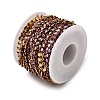 304 Stainless Steel Flat Round Link Chains CHS-H113-02G-04-2