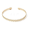 Iron Open Cuff Choker Necklaces for Women NJEW-M085-01G-2
