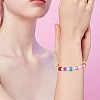 300Pcs Opaque Acrylic Beads OACR-SC0002-68-7