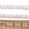 Natural Cultured Freshwater Pearl Beads Strands PEAR-I007-07Q-07A-5
