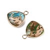 Natural Imperial Jasper Pendants KK-R214-03KCG-2