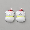 Christmas Opaque Resin Decoden Cabochons DIY-WH0430-833B-1