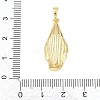 Brass Pendants KK-H273-01G-4