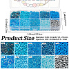 100G 10 Styles Glass Seed Beads SEED-PA0001-45-2