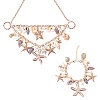 Trendy Starfish and Conch Jewelry Sets SJEW-PH0001-02G-1