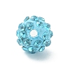 Rhinestone Pave Disco Ball Beads RB-TAC0002-02A-09-2