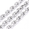 Tarnish Resistant 304 Stainless Steel Cable Chains CHS-P007-27P-03-2