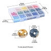 1200Pcs 15 Colors Electroplate Glass Beads Strands EGLA-YW0001-53-5