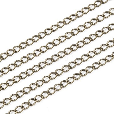 Brass Twisted Chains CHC-K006-03AB-1