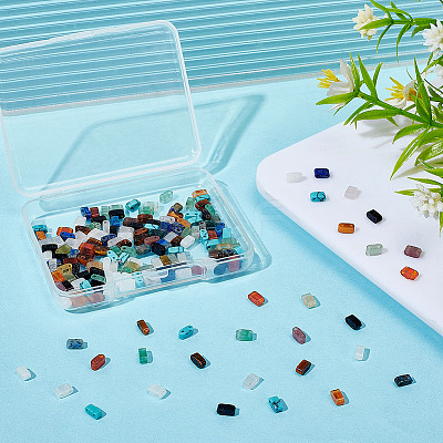 180Pcs 9 Styles Natural & Synthetic Mixed Gemstone Beads G-ME0001-21-1