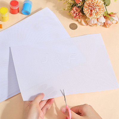 Plastic Mesh Canvas Sheets AJEW-CP0008-79A-1