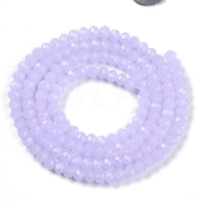 Glass Beads Strands EGLA-A044-J3mm-D11-1