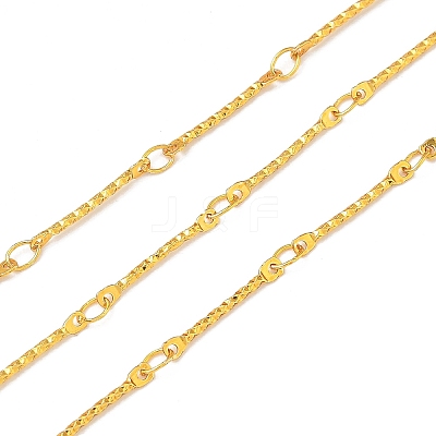 Rack Plating 304 Stainless Steel Bar Link Chain CHS-N009-05G-1