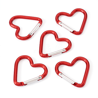 5Pcs Zinc Alloy Spring Gate Rings FIND-TA0009-73I-1