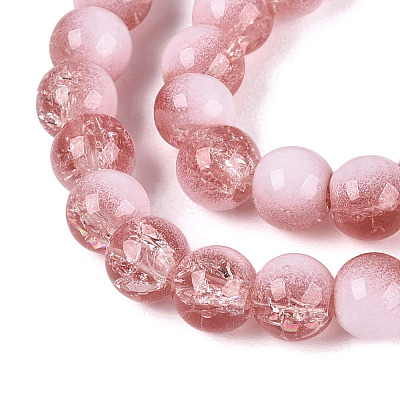 Crackle Glass Beads X1-GLAA-U001-8mm-13-1
