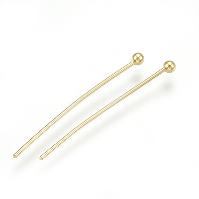 Brass Ball Head Pins KK-S348-208-1