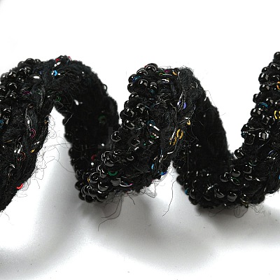 Polyester Crochet Lace Trim OCOR-Q058-23-1