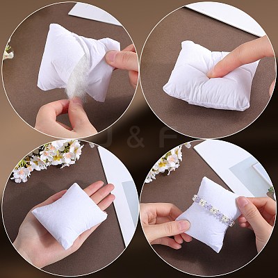 8Pcs Lint Bracelet/Watch Pillow Jewelry Displays BDIS-BBC0001-02A-1