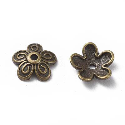 Tibetan Style Alloy Caps MLF0202Y-1