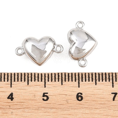 304 Stainless Steel Magnetic Clasps with Loops STAS-P452-04D-P-1