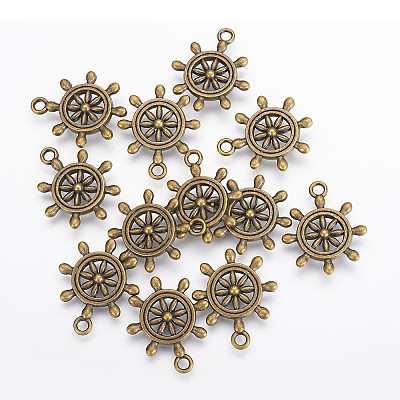Tibetan Style Alloy Pendants LS-TIBEP-A122979-AB-FF-1