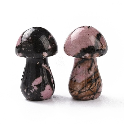 Natural Rhodonite GuaSha Stone G-A205-25S-1