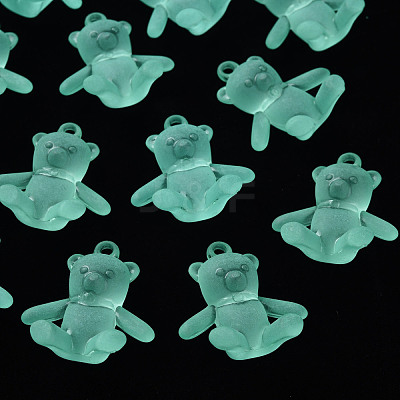Frosted Acrylic Pendants MACR-S373-60K-01-1