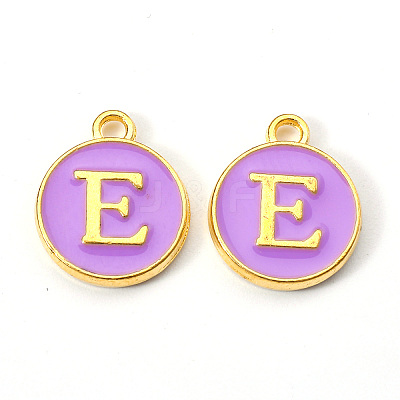 Golden Plated Alloy Enamel Charms LS-X-ENAM-S118-10E-1