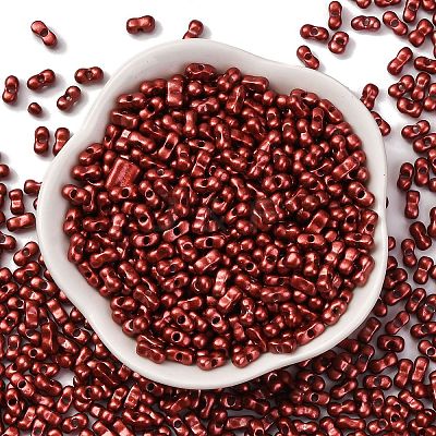 Baking Paint Glass Seed Beads SEED-L011-12A-05-1