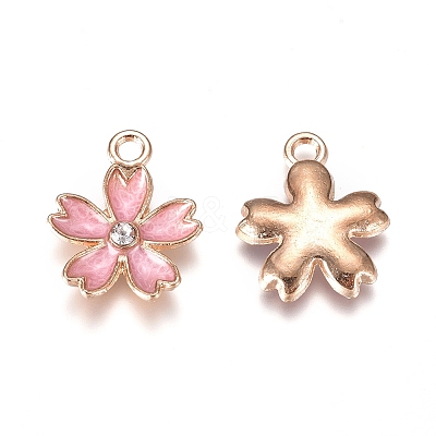 Alloy Enamel Pendants X-ENAM-TAC0001-10E-1