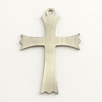 Tarnish Resistant 201 Stainless Steel Big Pendants LS-STAS-S031-08-1