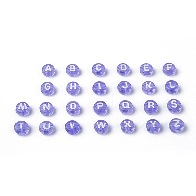 Transparent Acrylic Beads TACR-N002-04H-1