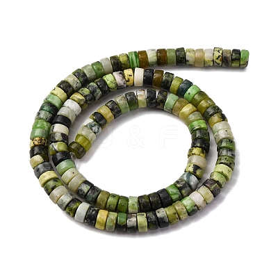 Natural Serpentine Beads Strands G-L624-I16-3x6mm-1