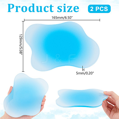 Acrylic Coasters AJEW-WH0270-325B-1